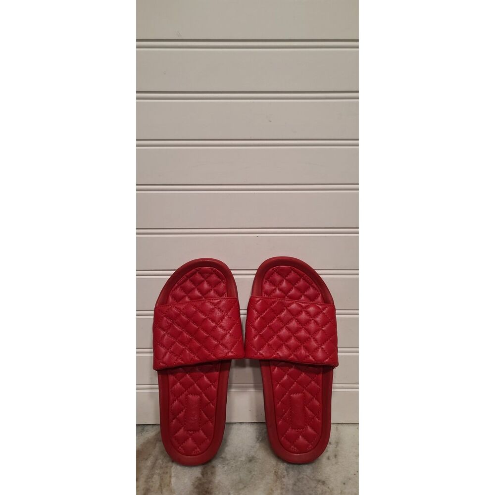APL Womens Red Lusso Slide Size 5 NWT